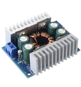 2Pcs Geekcreit 8A DC5-30V to DC1.25-30V 150KHz Automatic Step Up Step Down Adjustable Power Module Voltage Regulation With Short Circuit / Overtemperature Protection