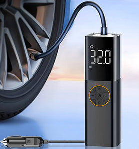 Cordless Car Portable Air Pump Intelligent Air Inflator Multifunctional High Speed High Pressure Inflator Smart Digital Car Tire Air Pump