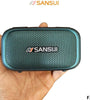 SANSUI F31 Mini bluetooth Speaker Dual 40mm Magnetic Speakers Bass Enhancement Unit RGB Light Hands-free Call Support TF Card USB Drive 3.5mm AUX Playback FM Radio Mini Wireless Speakers