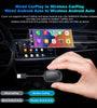 Wireless CarPlay Adapter Android Auto USB Dongle OEM Wired Upgrade 5G WiFi BT 5.0 Plug and Play Fast Connection