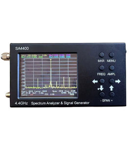 3.2-Inch Touch Screen Spectrum Analyzer 4.4G Signal Generator 45-4400 MHz Wide Frequency Range  High Accuracy 600 MHz/s Fast Sweep Speed