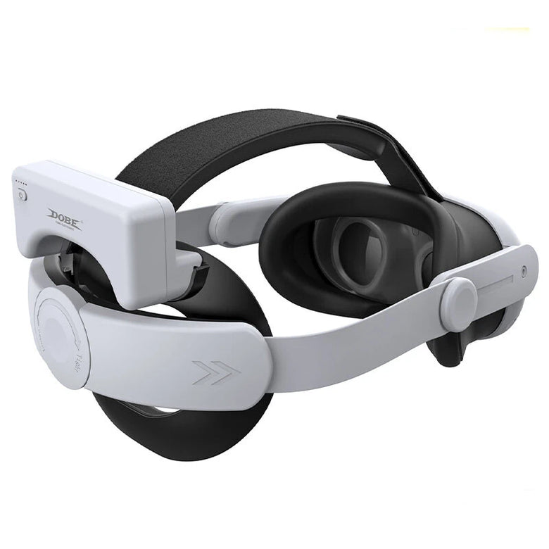 DOBE TY-3878 Adjustable Battery Head Strap Replacement with 18500mWh Battery Pack Helmet Headband Charger for Meta Quest 3S VR Accessories