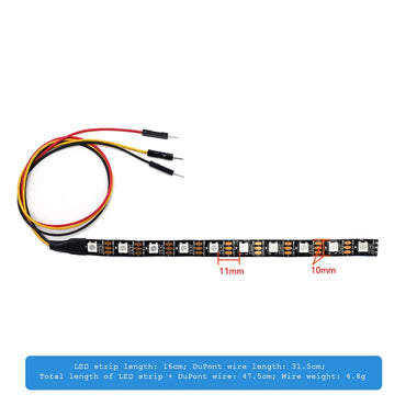 Programmable RGB LED Strip WS2812 Full Color Adjustable LED Tape 5050 SMD LED Running Light Strip