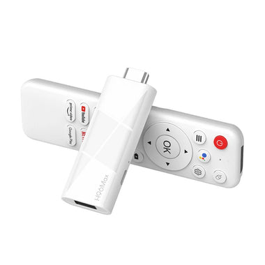 H96Max Android 14.0 TV Stick RK3518 2GB 16GB Quad-core 3D 4K Ultra HD Streaming Media Player Support WiFi6 bluetooth 5.4 HD Output Google Voice Remote