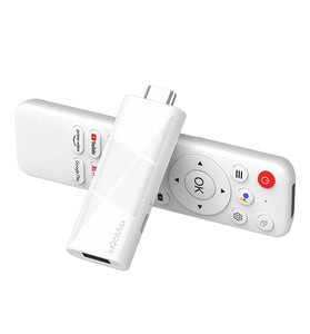 H96Max Android 14.0 TV Stick RK3518 2GB 16GB Quad-core 3D 4K Ultra HD Streaming Media Player Support WiFi6 bluetooth 5.4 HD Output Google Voice Remote