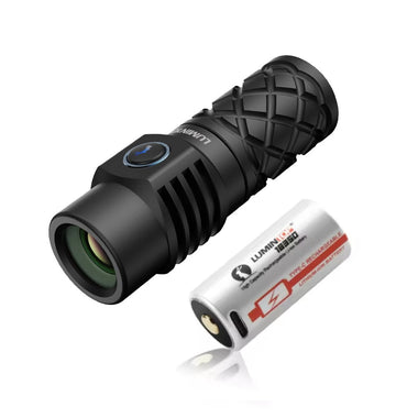 LUMINTOP THORMINI 700M Long Distance LEP Flashlight with 18350 Battery, 250 Lumens Long Shoot Beam Strong LEP Spotlight Portable Search Torch Outdoor Survival Tools