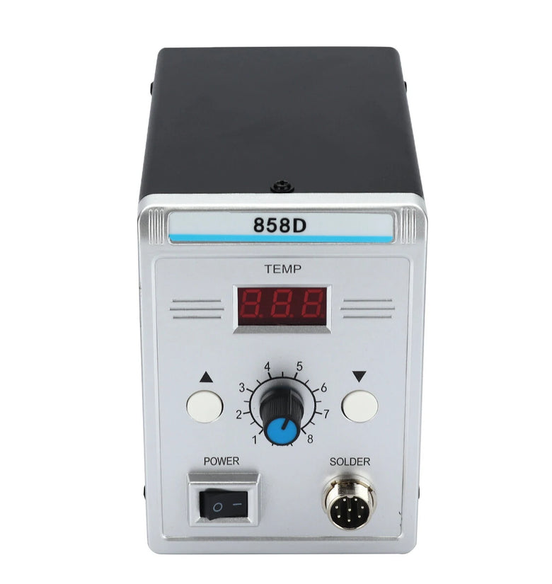 858D 700W BGA Rework Solder Station Soldering Heat Air Gun Station 220V / 110V For SMD SMT Welding Repair