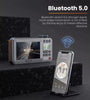 SANSUI F50 Portable FM Radio 4.3-inch Display Wireless bluetooth Speaker Built-in 2.5 inch Magnetic Horn Support USB TF Card Playback MP3 Music Player Radios