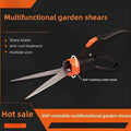 360 Rotating Multifunctional Pruning Shears Ideal Length 125mm Versatile Garden Tool Anti-Rust Treatment For Precise Trimming of Potted Plants Lawns Branches