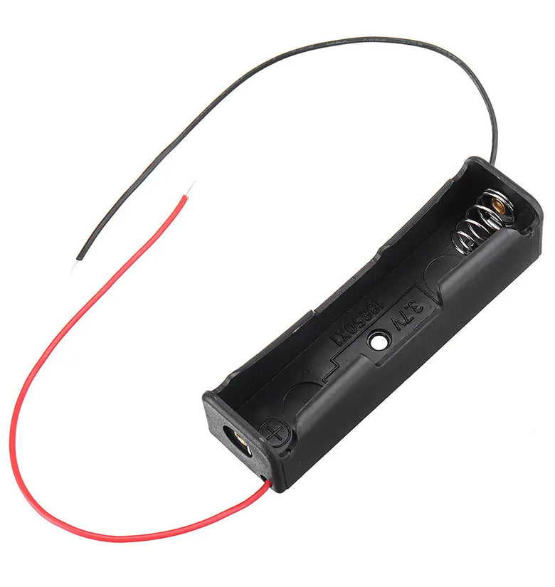 3pcs 1 Slots 18650 Battery Box Rechargeable Battery Holder Board  for 1x18650 Batteries DIY kit Case