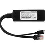 100Mbps/1000Mbps 5V 3A Type-C Power Over Ethernet Active POE Splitter for Raspberry Pi 4B