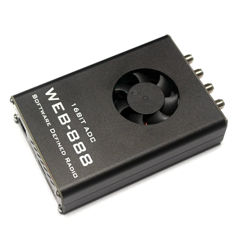 Web-888 SDR 16-Bit ADC 62MHz Bandwidth Dual Antenna Input Gigabit Ethernet Built-in GPS Advanced SDR Capabilities