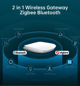 Tuya Zigbee3.0 bluetooth Wireless Gateway Hub Smart Home Linkage Bridge APP Wireless Remote Voice Control Via Alexa Google Home