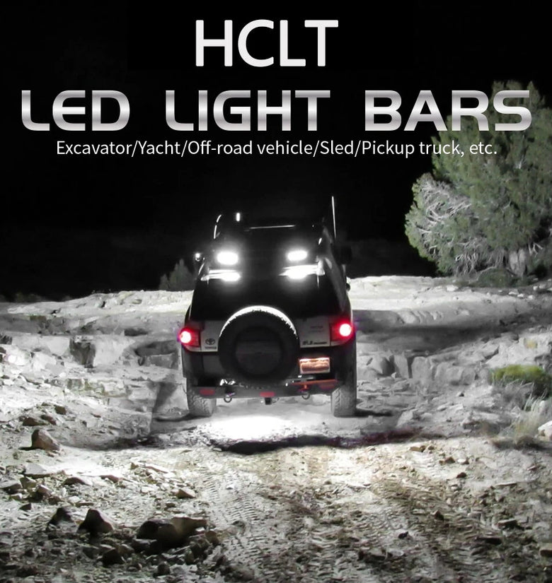 18W/36W COB Car LED Work Light Bar High Bright Waterproof For Offroad SUV Trucks Forklift Boats Headlights Driving Lamp