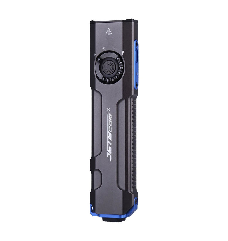 JETBeam E26 3-in-1 SST40 2000LM LED EDC Flashlight UV Detection Light & Green Laser with Battery for Daily Use Outdoor Camping Survival Tools