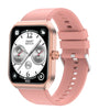 T56 1.91inch HD Screen Dual Mode bluetooth Call Heart Rate Blood Pressure Blood Oxygen Monitor Blood Glucose Detection Stress Measurement SOS Emergency Call Multi-sport Modes Music Playback IP68 Waterproof Smart Watch