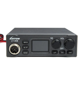 LT-308 High-Quality Shortwave CB Radio for Marine and Car Use Broad Frequency Range 27MHz-39MHz Superior Communication Distance 5km-10km Ideal for Fishing Ships and Expeditions