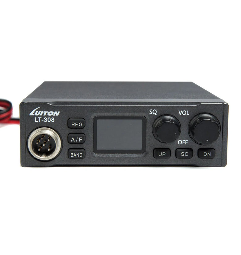 LT-308 High-Quality Shortwave CB Radio for Marine and Car Use Broad Frequency Range 27MHz-39MHz Superior Communication Distance 5km-10km Ideal for Fishing Ships and Expeditions