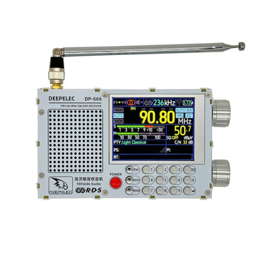 TEF6686 Radio High Sensitivity Full Band FM AM LW MW SW Shortwave ESP32 RDSWave Radio