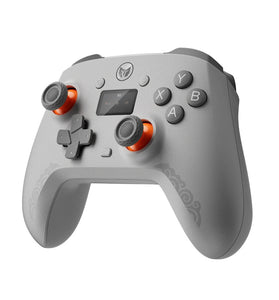 BIGBIG WON Aether C6 2.4G Wireless Gaming Controller with Hall Effect Joysticks and Triggers Smart Display bluetooth Gamepad 1KHz Polling Rate Vibration Motors for PC Switch2 Android iOS