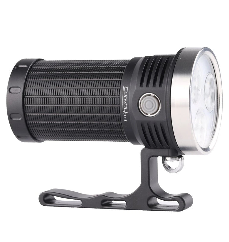 Convoy 3X21E 519A High Performance LED Flashlight 12000 Lumens Rechargeable by 21700 Battery for Camping and Hiking