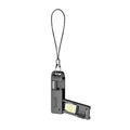 BUDI CP577 SIM TF Card Slot Storage Box with Mobile Phone Card Ejector Pin Anti-Lost Lanyard Portable Universal Phone Ejector Pin SIM Card Tray