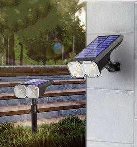 Solar Ground Light USB Rechargeable Outdoor Lawn Light Landscape Garden Light Solar Garden Waterproof Wall Light
