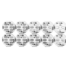 100Pcs Geekcreit DC 5V 3MM x 10MM WS2812B SMD LED Board Built-in IC-WS2812