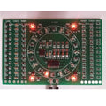 DIY SMD Rotating LED SMD Components Soldering Practice Board Skill Training Kit