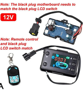 12V 24V Air Diesels Air Heater LCD Monitor Switch Control Board Motherboard with Remote Control For Car Parking Heater Control