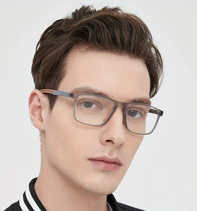 TR90 Reading Glasses Anti-blue Light High Definition Presbyopia Eyeglasses Men's Hyperopia Optical Eyewear Ultralight Sport Non-slip Eyeglasses Diopters To +3.5