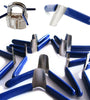 10Pcs Padlock Shim Picks Set Lock Pick Lockpicking Opener Accessories Tool Easy