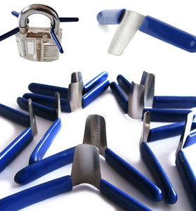 10Pcs Padlock Shim Picks Set Lock Pick Lockpicking Opener Accessories Tool Easy