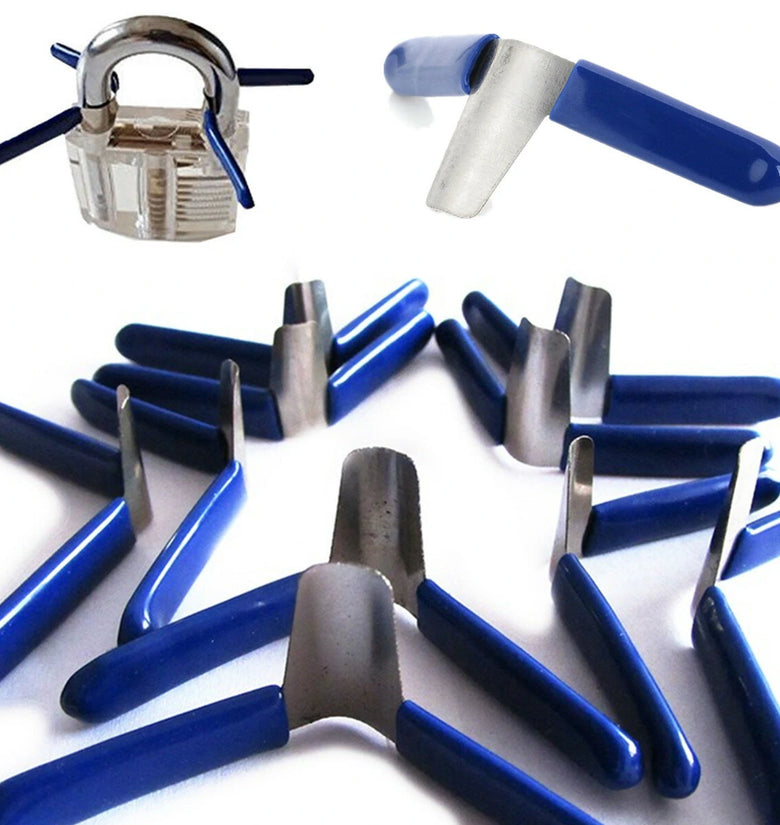 10Pcs Padlock Shim Picks Set Lock Pick Lockpicking Opener Accessories Tool Easy