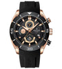NAVIFORCE Fashion Men Watch Waterproof Luminous Sport Quartz Watch Chronograph Date Wristwatch