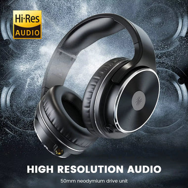 OneOdio Studio HiFi Headphone 50mm Dual Dynamic Drivers Hi-res Audio Mixing Recording 3.5mm 6.35mm Jack Wired Monitor Headphone for DJ Guitar PC