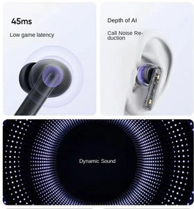 Realme Buds T310 bluetooth Headset Wireless ANC Earphone 46dB Depth Noise Cancelling AI Call Noise Reduction 3D Surround Sound 40H Battery Life Low Game Delay In-ear Sports Headphones