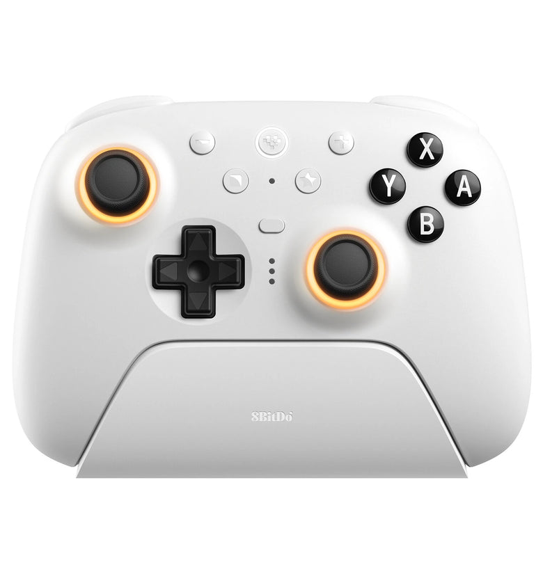[NS Edition] 8BitDo Ultimate 2 Wireless Gaming Controller Tri-mode with Integrated Charging Dock Dual RGB Joysticks & Hall Effect Triggers Customizable Gaming Gamepad for Nintendo Switch PC