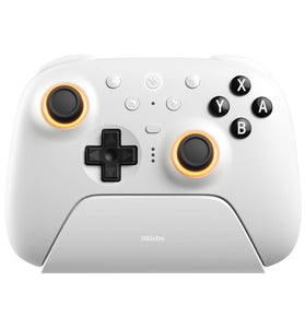 [NS Edition] 8BitDo Ultimate 2 Wireless Gaming Controller Tri-mode with Integrated Charging Dock Dual RGB Joysticks & Hall Effect Triggers Customizable Gaming Gamepad for Nintendo Switch PC