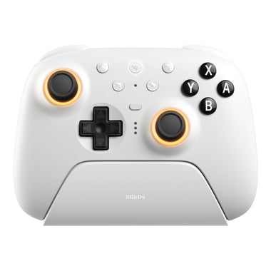 [NS Edition] 8BitDo Ultimate 2 Wireless Gaming Controller Tri-mode with Integrated Charging Dock Dual RGB Joysticks & Hall Effect Triggers Customizable Gaming Gamepad for Nintendo Switch PC