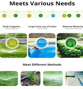 SONOFF SWV Zigbe 3.0 Smart Water Valve IP55 Automatic Sprinkler Controller 6V Wireless Alexa Google Control With Long-Lasting Battery