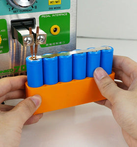 SUNKKO 18650 Battery Fixture 4-cell 6-cell 8-cell options Lightweight Reliable Designed for High-Quality Welding Workflow Enhancement