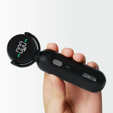 2-in-1 Alcohol Tester Breathalyzer Portable Rechargeable Analyzer with Windproof Electronic Lighter Digital Display Voice Alert