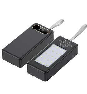 18650 Mobile Power Supply DIY Kit Super Fast Charging 22.5W DC Output Portable Lightweight LED Flashlight Camping Multipurpose Power Bank