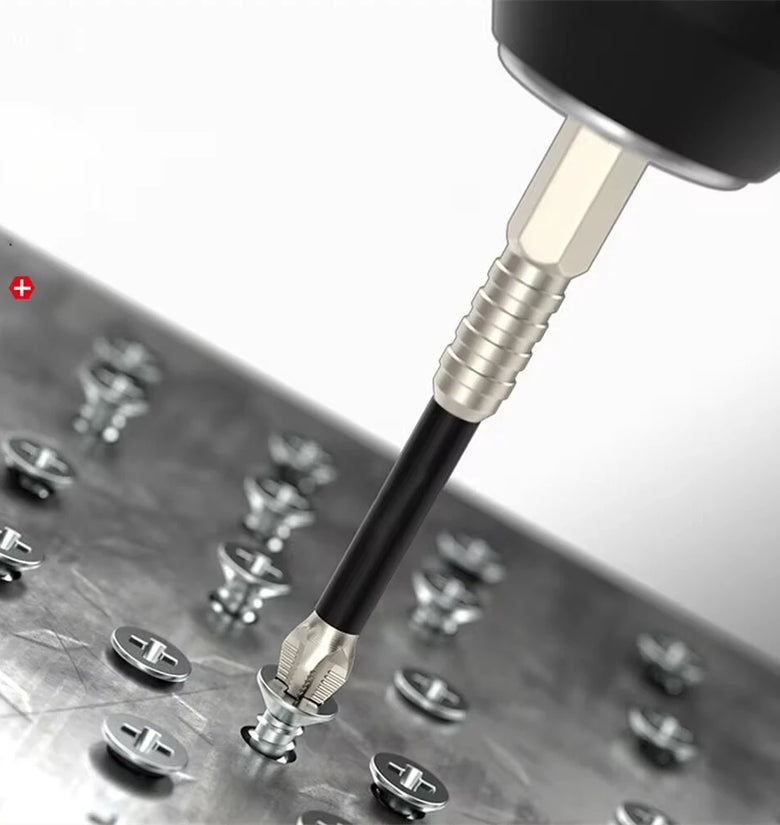 6PCS Long Alloy Steel Magnetic Screwdriver Bits PH2 Hex Shank 1/4 Inch Hand Tools 25-150mm High Hardness