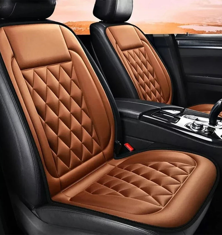 12V Car Seat Heater Cushion Electric Heated Pad Winter Heated Seat Cover Seat Cushion Constant Temperature Heated Seat Cushion