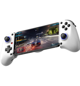 BSP-D11S Stretchable Gaming Controller with Semi-conductor Cooling Fan 3D Joystick Hall Trigger Stretching bluetooth Gamepad for PC Android iOS Switch Support Macro Programming Vibration Turbo Function