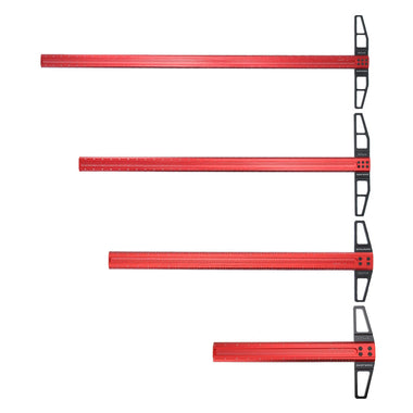 ENJOYWOOD T1 Upgrade Woodworking Precision T Ruler 600mm/800mm/1000mm Hole Positioning Marking Ruler T Square for Measuring Marking Square Setting