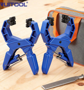 Woodworking G-shaped Spring Clamp Lightweight Adjustable Width C Handheld Jig Multifunctional Flat Head Clamping Retainer Tools
