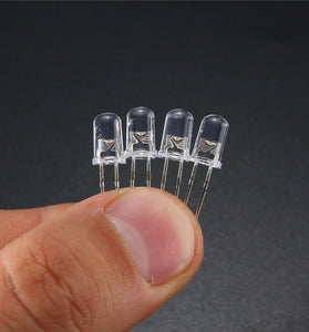 3x 120pcs 5mm White Red Blue Green Yellow Purple LED Light Bulb Emitting Diode Lamp